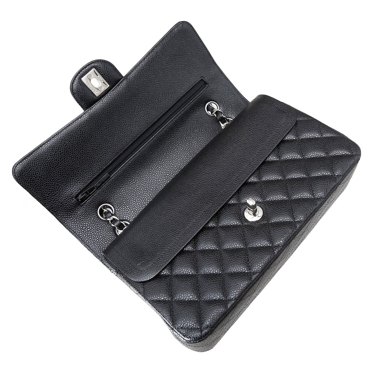 CHANEL(USED)샤넬 캐비어 클래식 미듐 플랩백