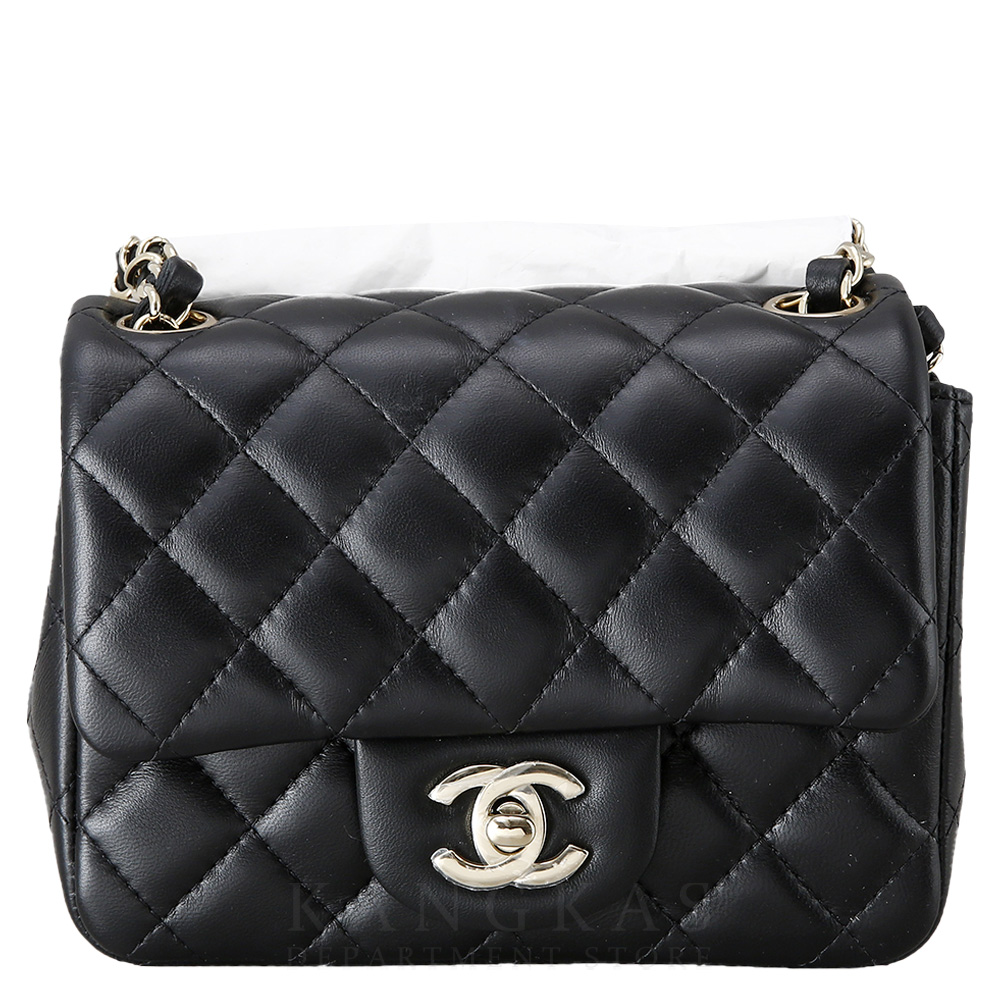 CHANEL(USED)샤넬 램스킨 클래식 쁘띠삭 @@@@@