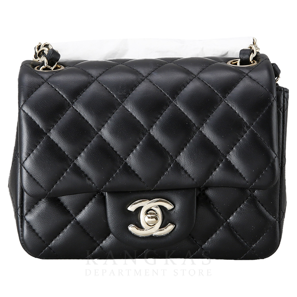 CHANEL(USED)샤넬 램스킨 클래식 쁘띠삭 @@@@@