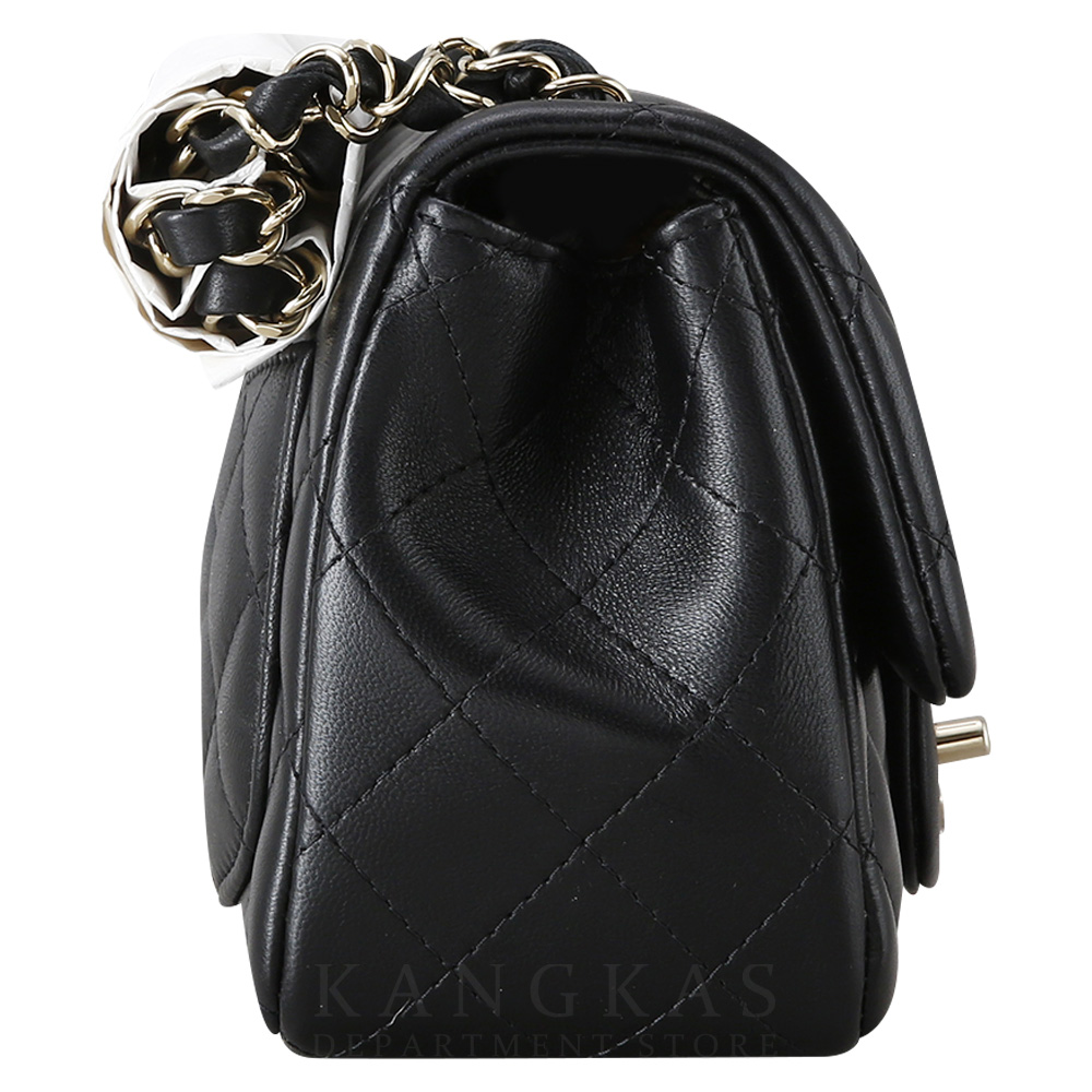 CHANEL(USED)샤넬 램스킨 클래식 쁘띠삭 @@@@@