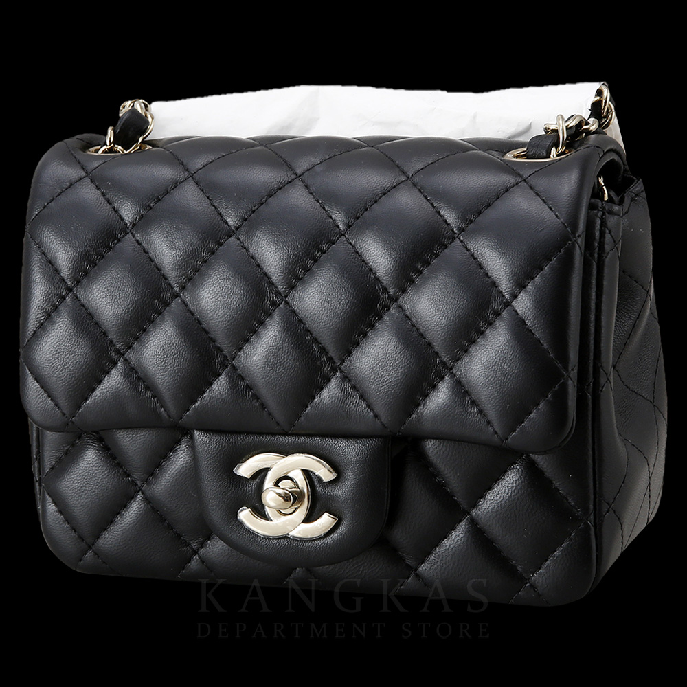 CHANEL(USED)샤넬 램스킨 클래식 쁘띠삭 @@@@@