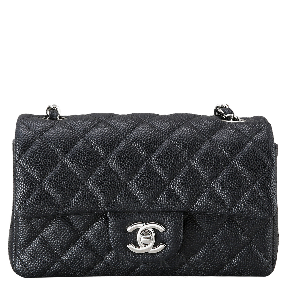 CHANEL(USED)샤넬 클래식 캐비어 뉴미니 @@@@@
