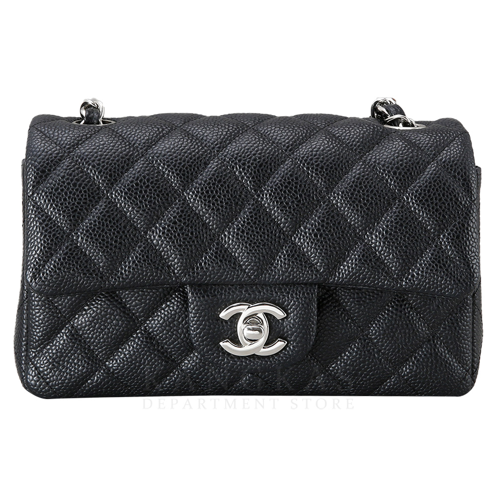 CHANEL(USED)샤넬 클래식 캐비어 뉴미니 @@@@@