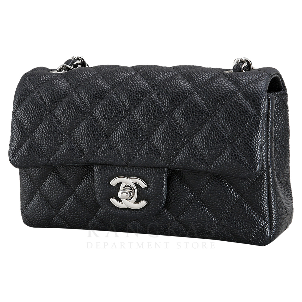 CHANEL(USED)샤넬 클래식 캐비어 뉴미니 @@@@@