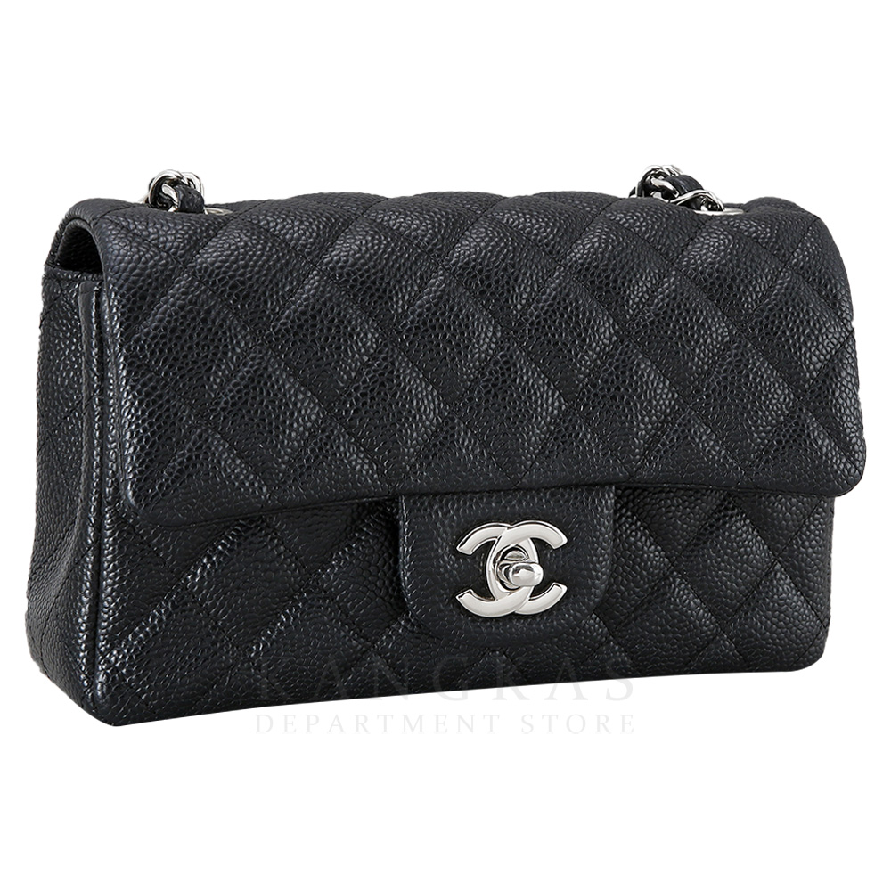 CHANEL(USED)샤넬 클래식 캐비어 뉴미니 @@@@@