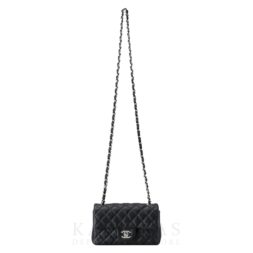 CHANEL(USED)샤넬 클래식 캐비어 뉴미니 @@@@@