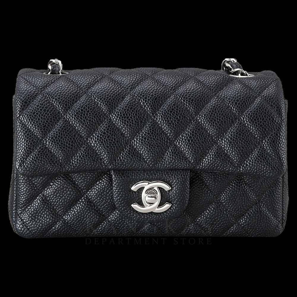 CHANEL(USED)샤넬 클래식 캐비어 뉴미니 @@@@@