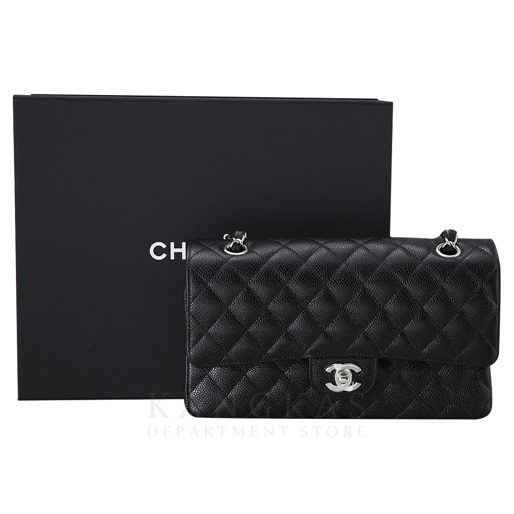 CHANEL(USED)샤넬 캐비어 클래식 미듐 플랩백