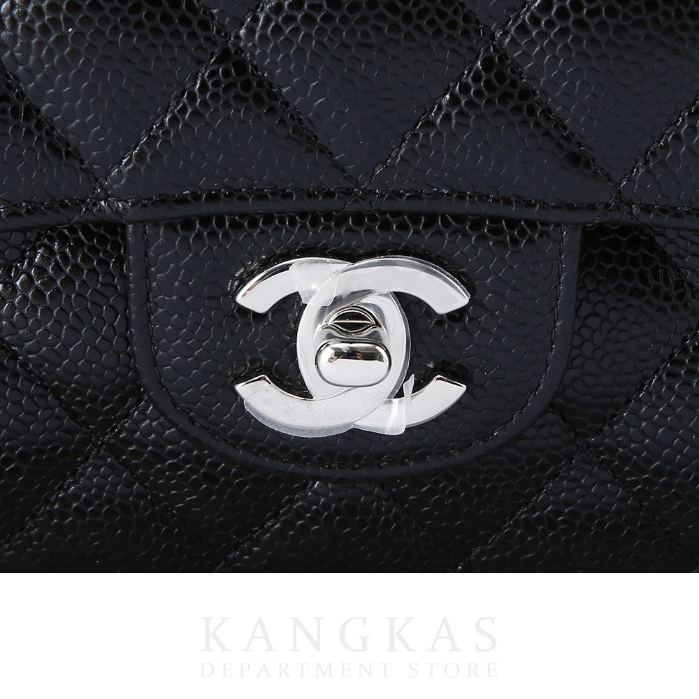 CHANEL(USED)샤넬 캐비어 클래식 미듐 플랩백