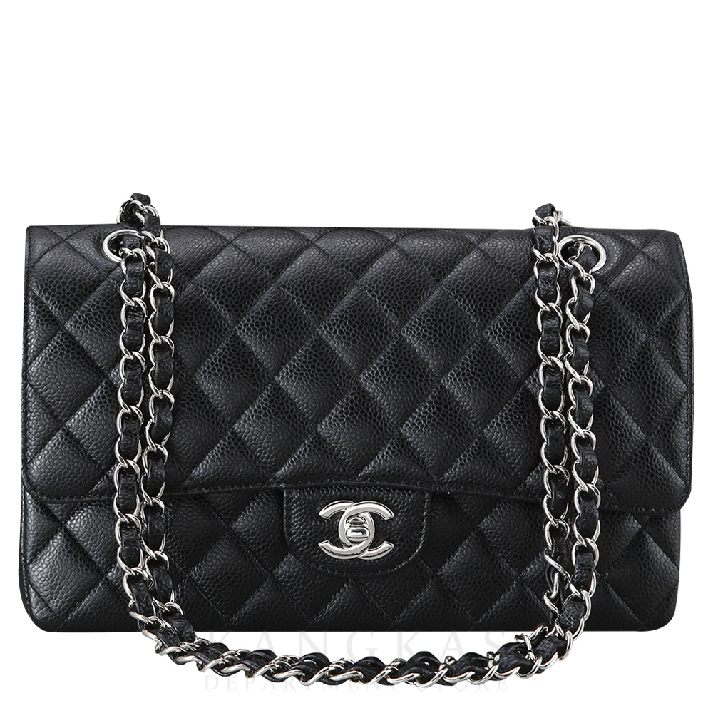 CHANEL(USED)샤넬 캐비어 클래식 미듐 플랩백