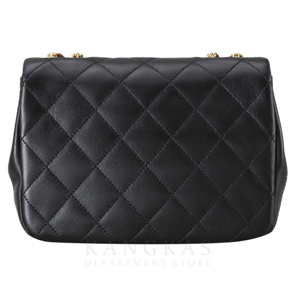CHANEL(USED)샤넬 시즌 로고 체인 플랩백