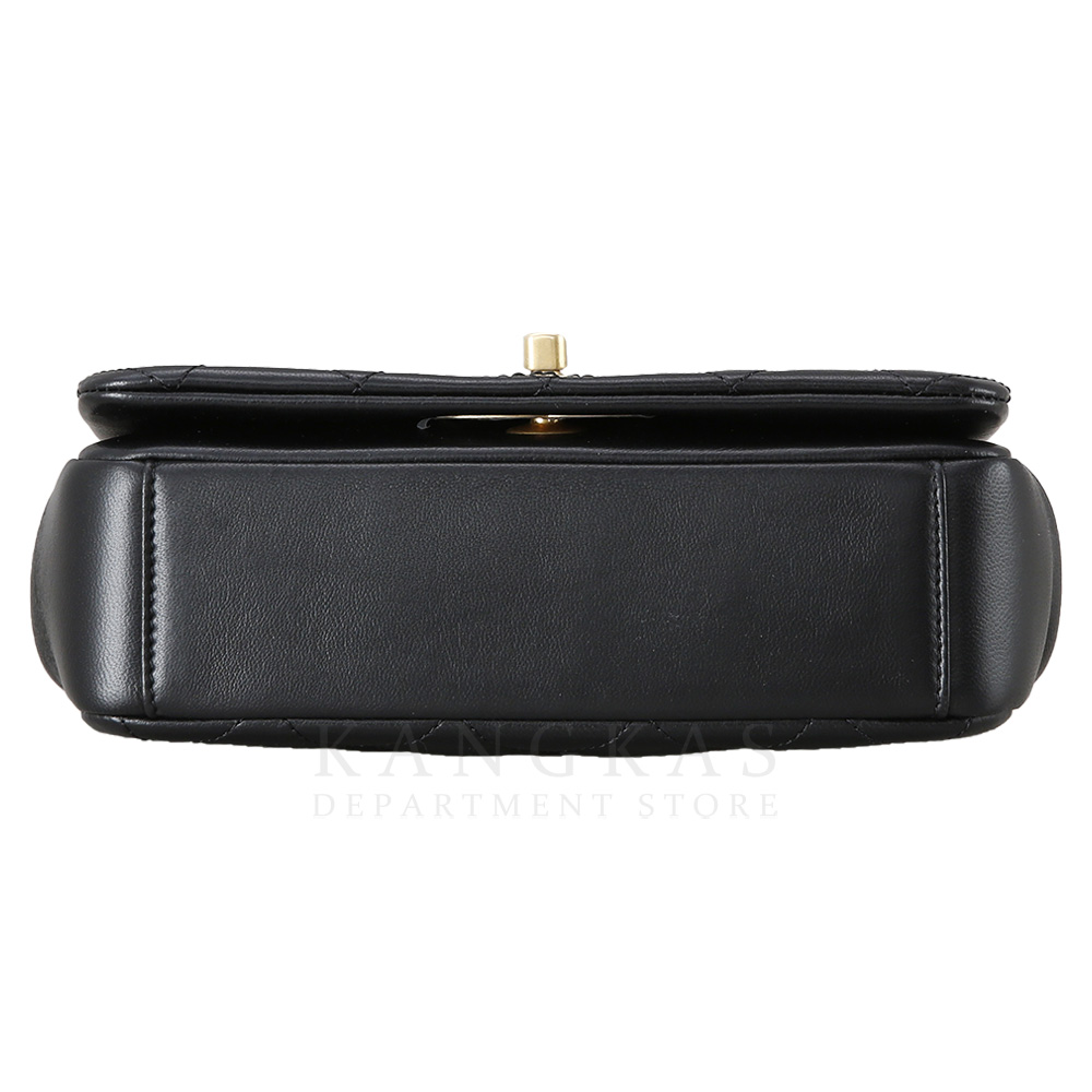 CHANEL(USED)샤넬 시즌 로고 체인 플랩백