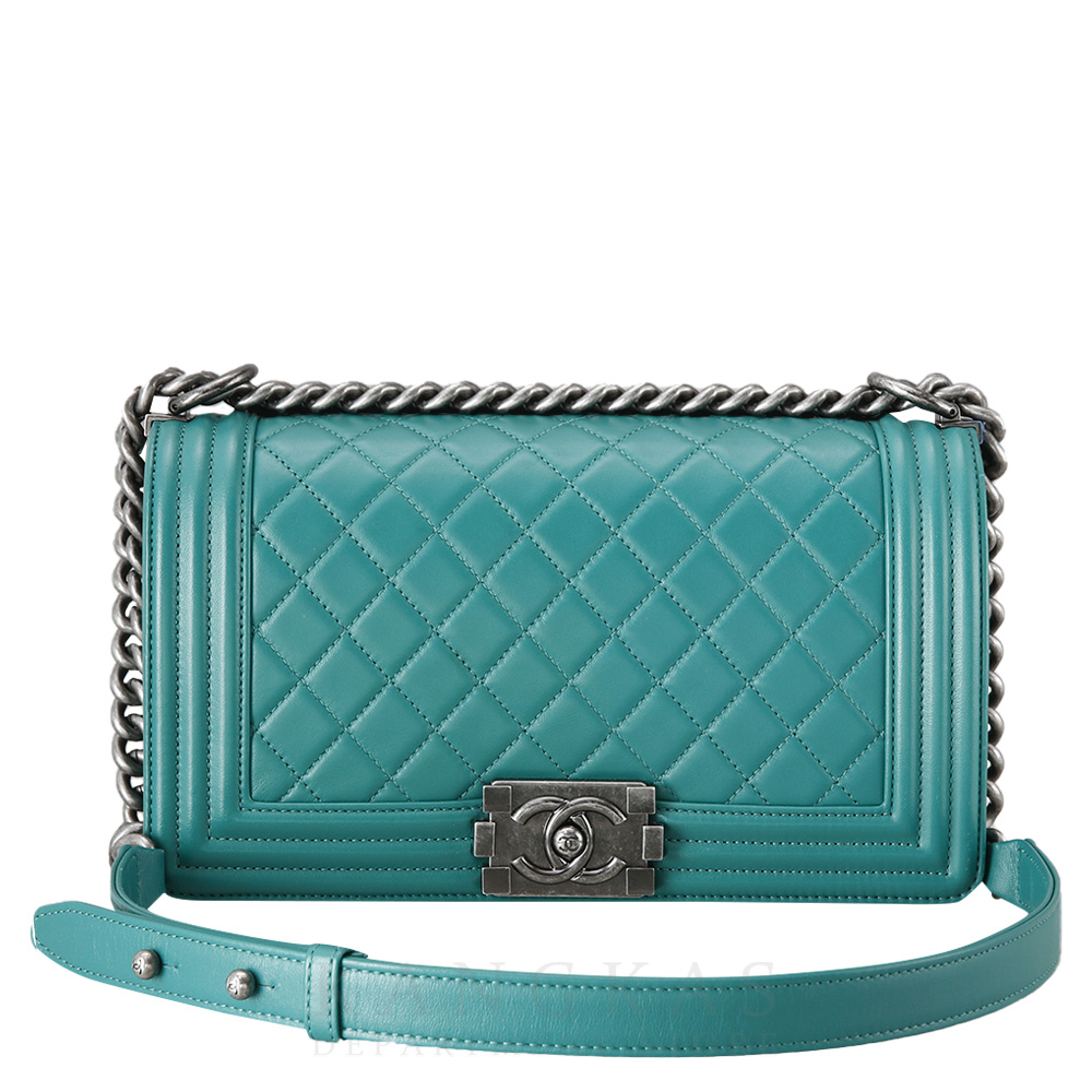 CHANEL(USED)샤넬 보이샤넬 램스킨 미듐