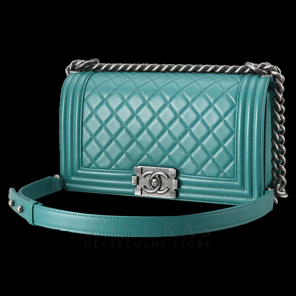 CHANEL(USED)샤넬 보이샤넬 램스킨 미듐