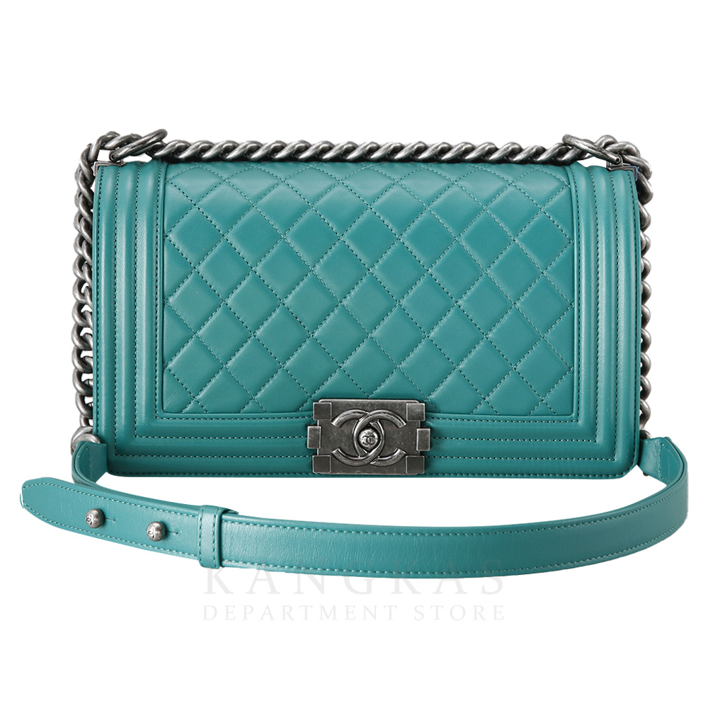 CHANEL(USED)샤넬 보이샤넬 램스킨 미듐