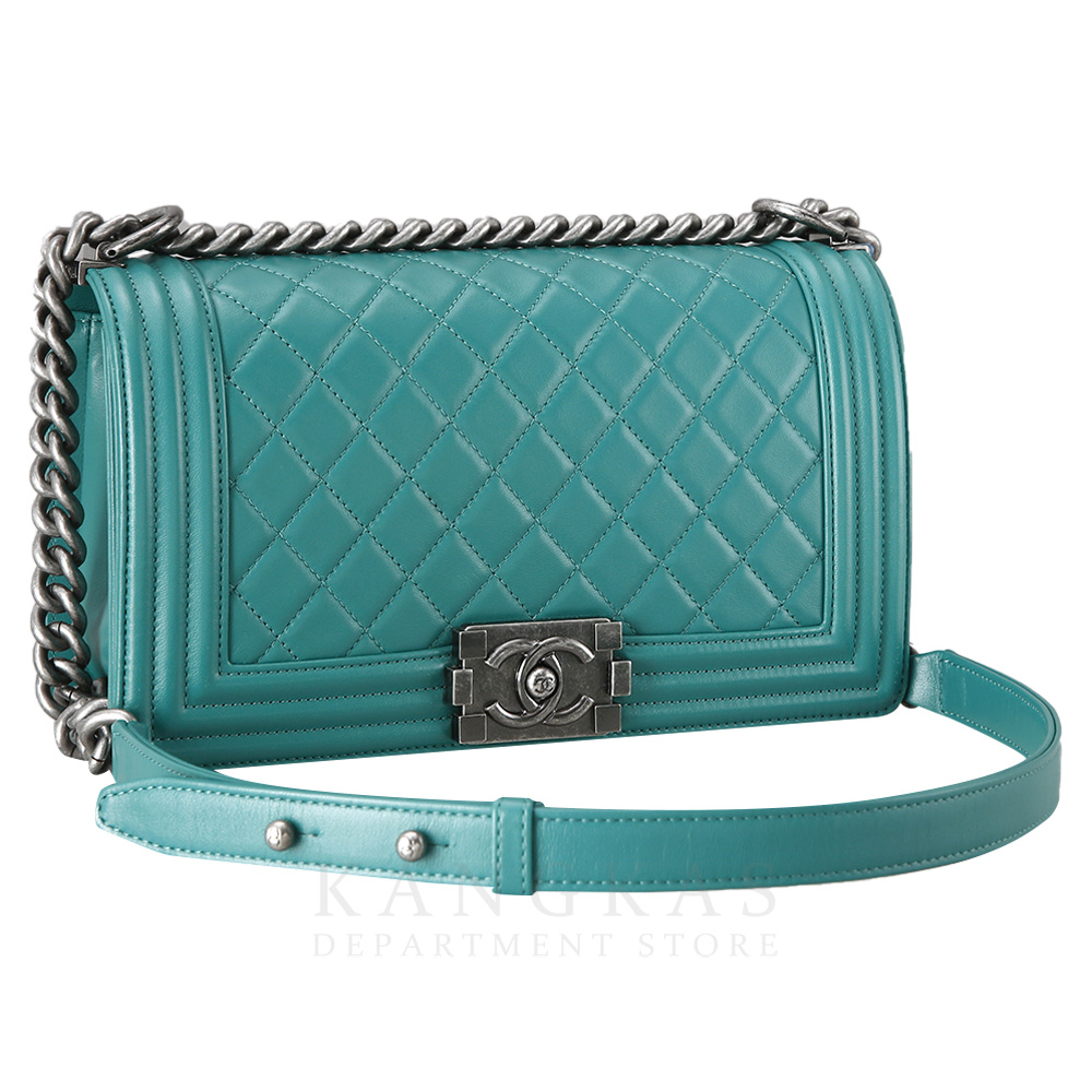 CHANEL(USED)샤넬 보이샤넬 램스킨 미듐