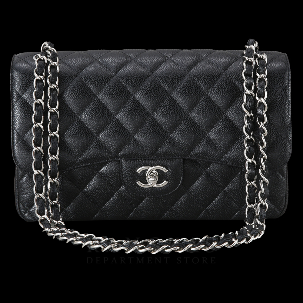 CHANEL(USED)샤넬 캐비어 클래식 라지 플랩백