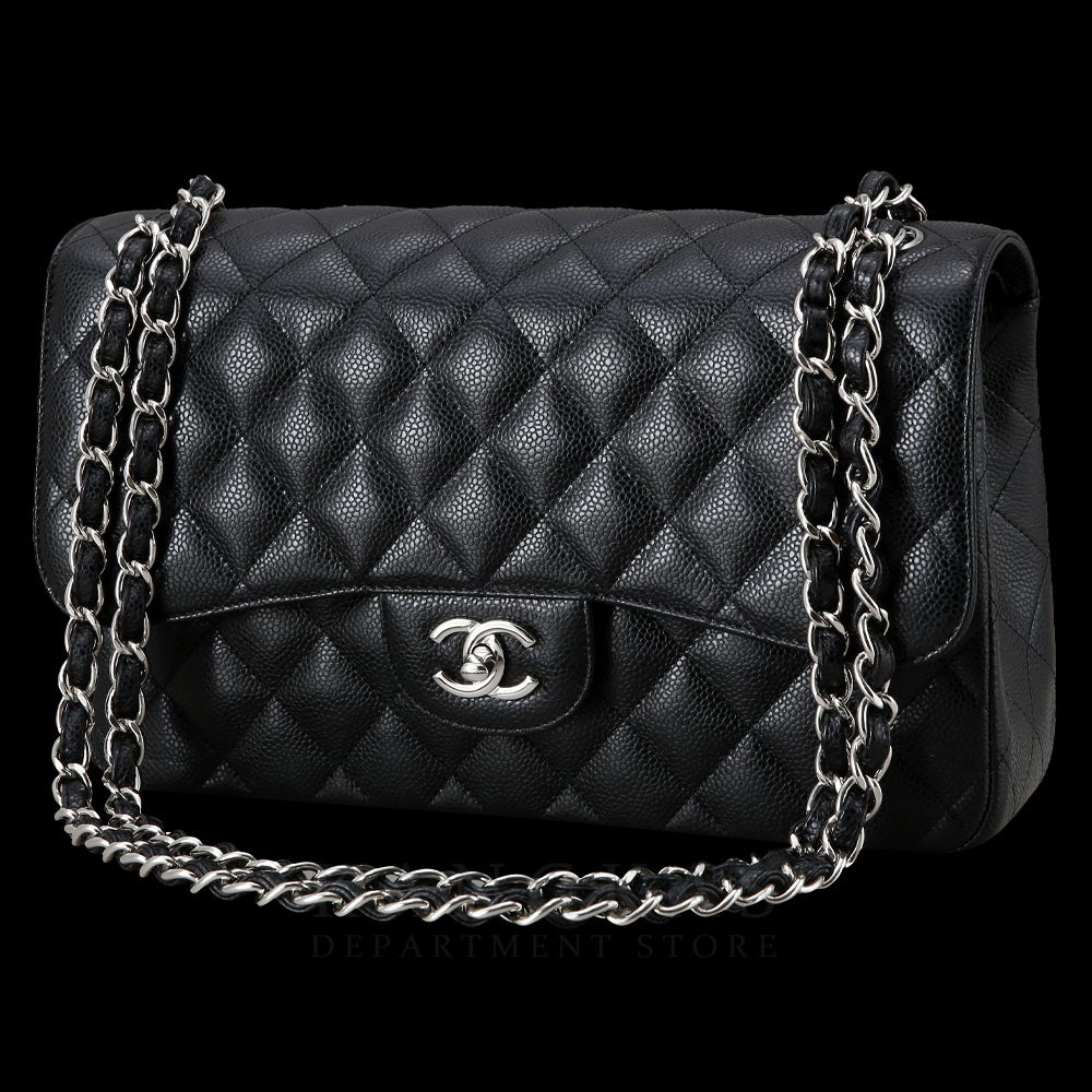 CHANEL(USED)샤넬 캐비어 클래식 라지 플랩백