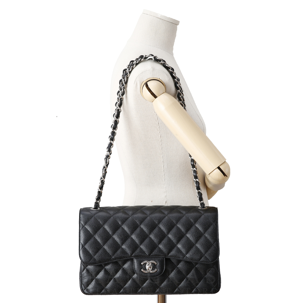 CHANEL(USED)샤넬 캐비어 클래식 라지 플랩백