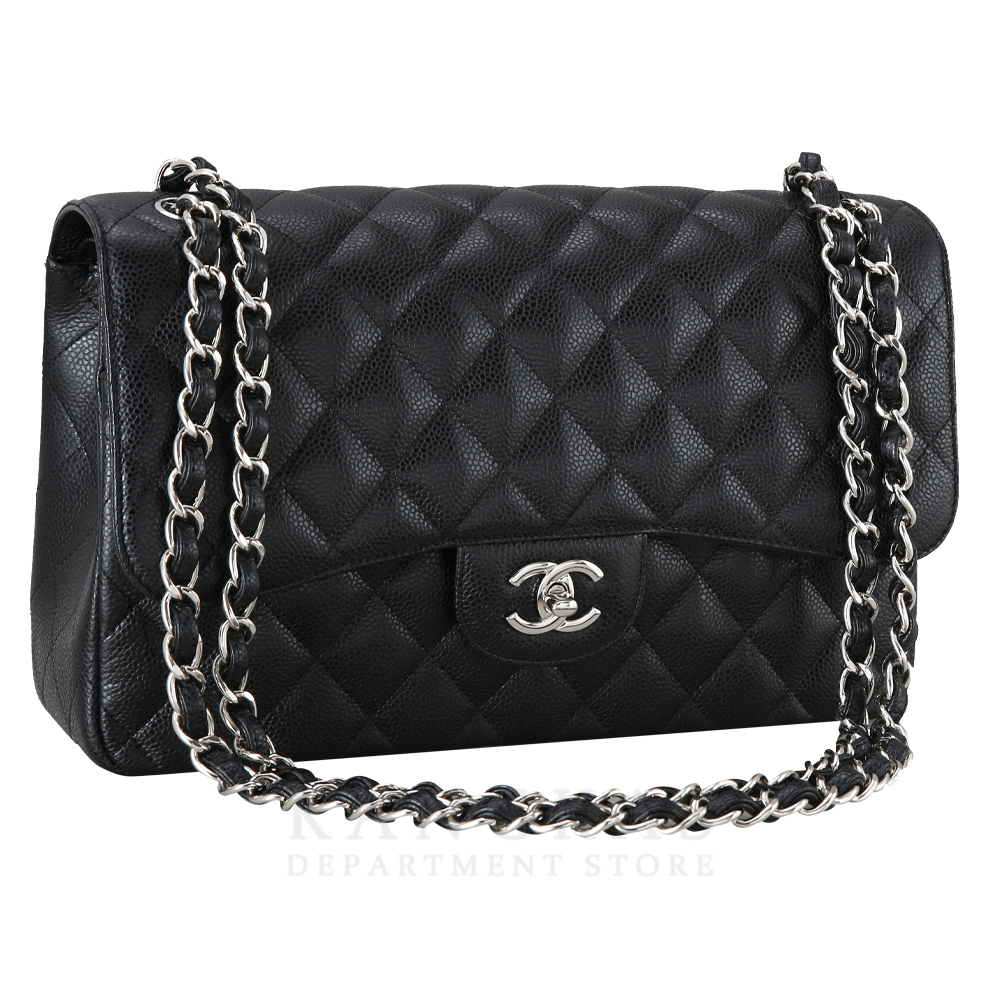 CHANEL(USED)샤넬 캐비어 클래식 라지 플랩백