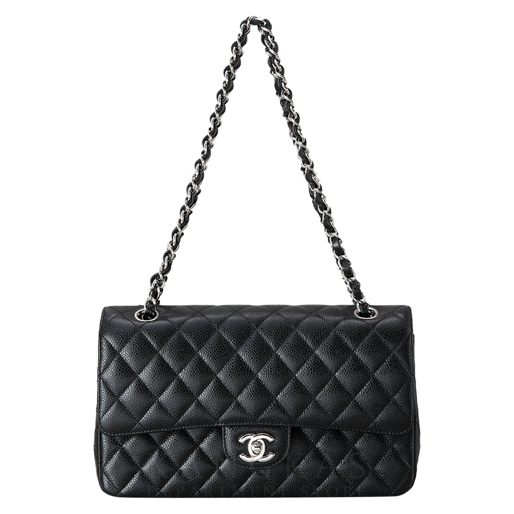 CHANEL(USED)샤넬 캐비어 클래식 미듐 플랩백