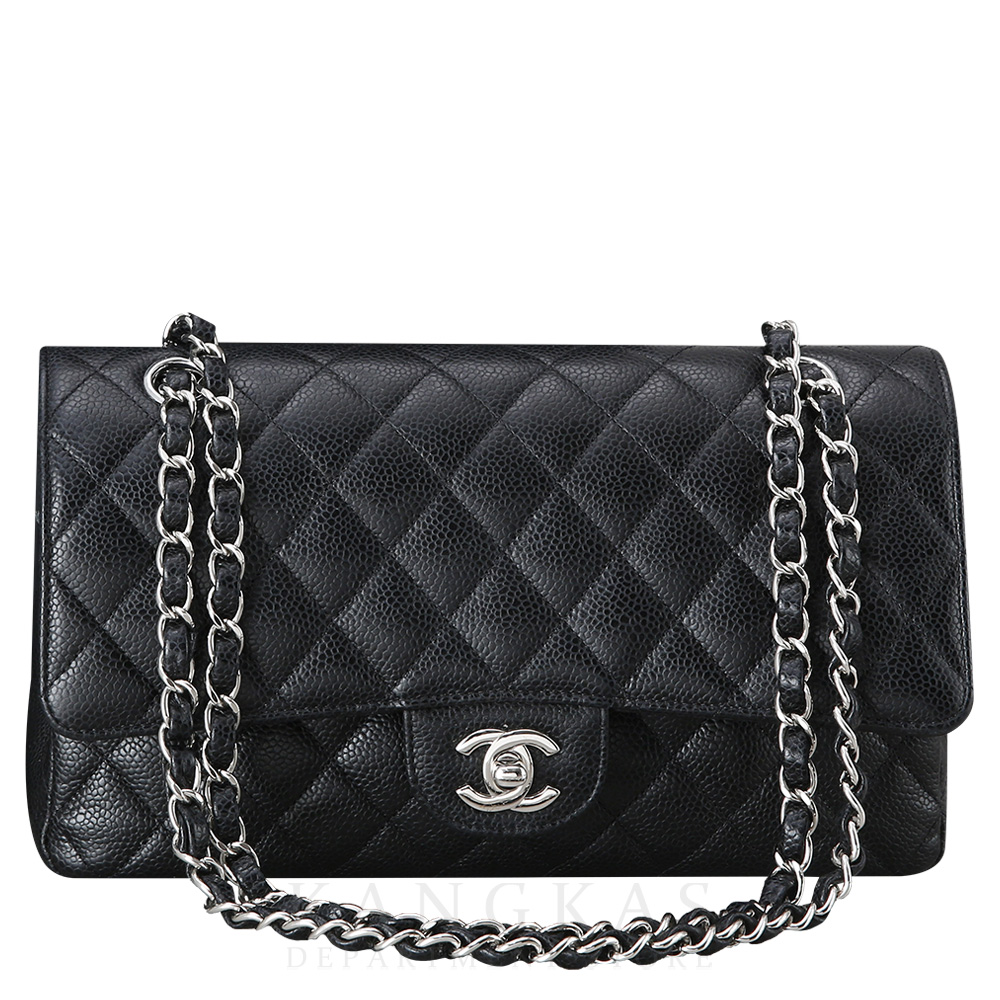 CHANEL(USED)샤넬 클래식 캐비어 미듐