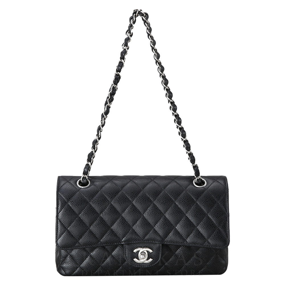 CHANEL(USED)샤넬 클래식 캐비어 미듐