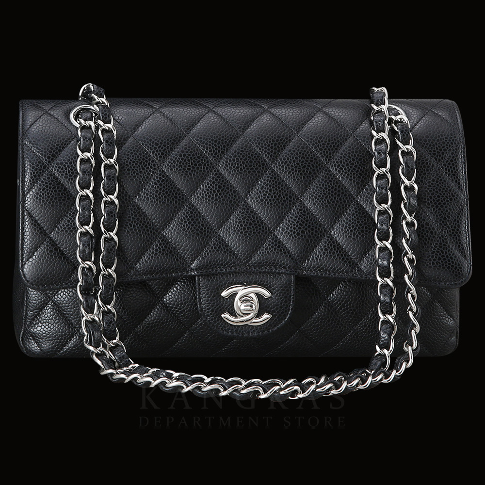 CHANEL(USED)샤넬 클래식 캐비어 미듐