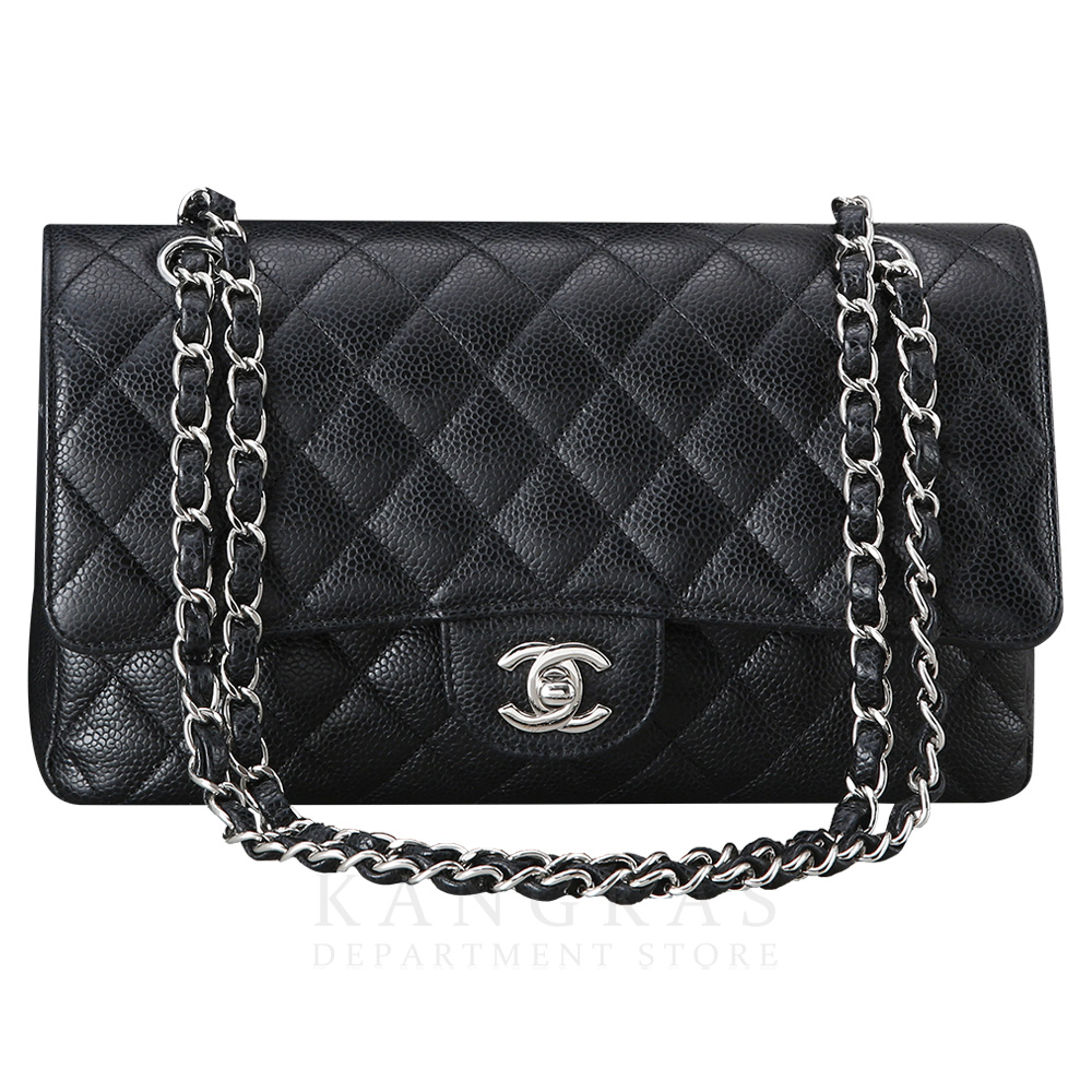 CHANEL(USED)샤넬 클래식 캐비어 미듐