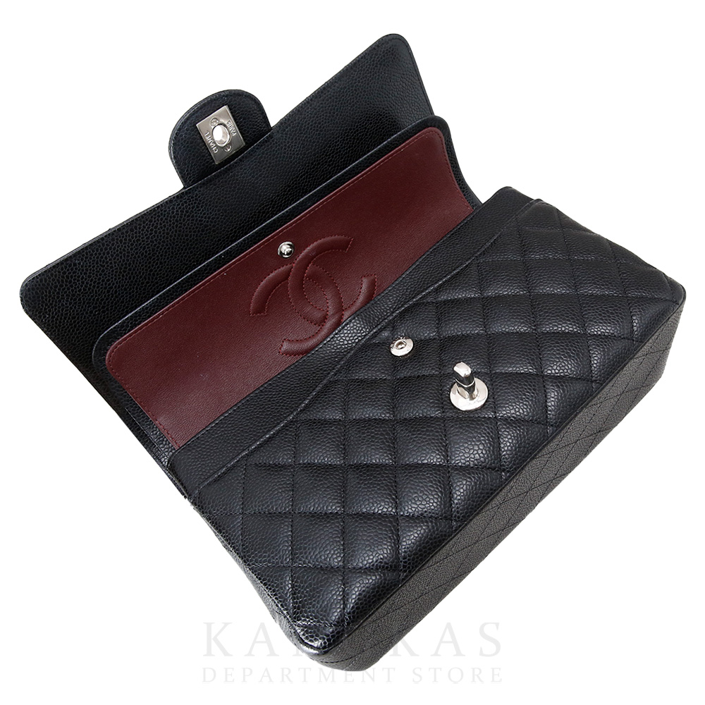 CHANEL(USED)샤넬 클래식 캐비어 미듐