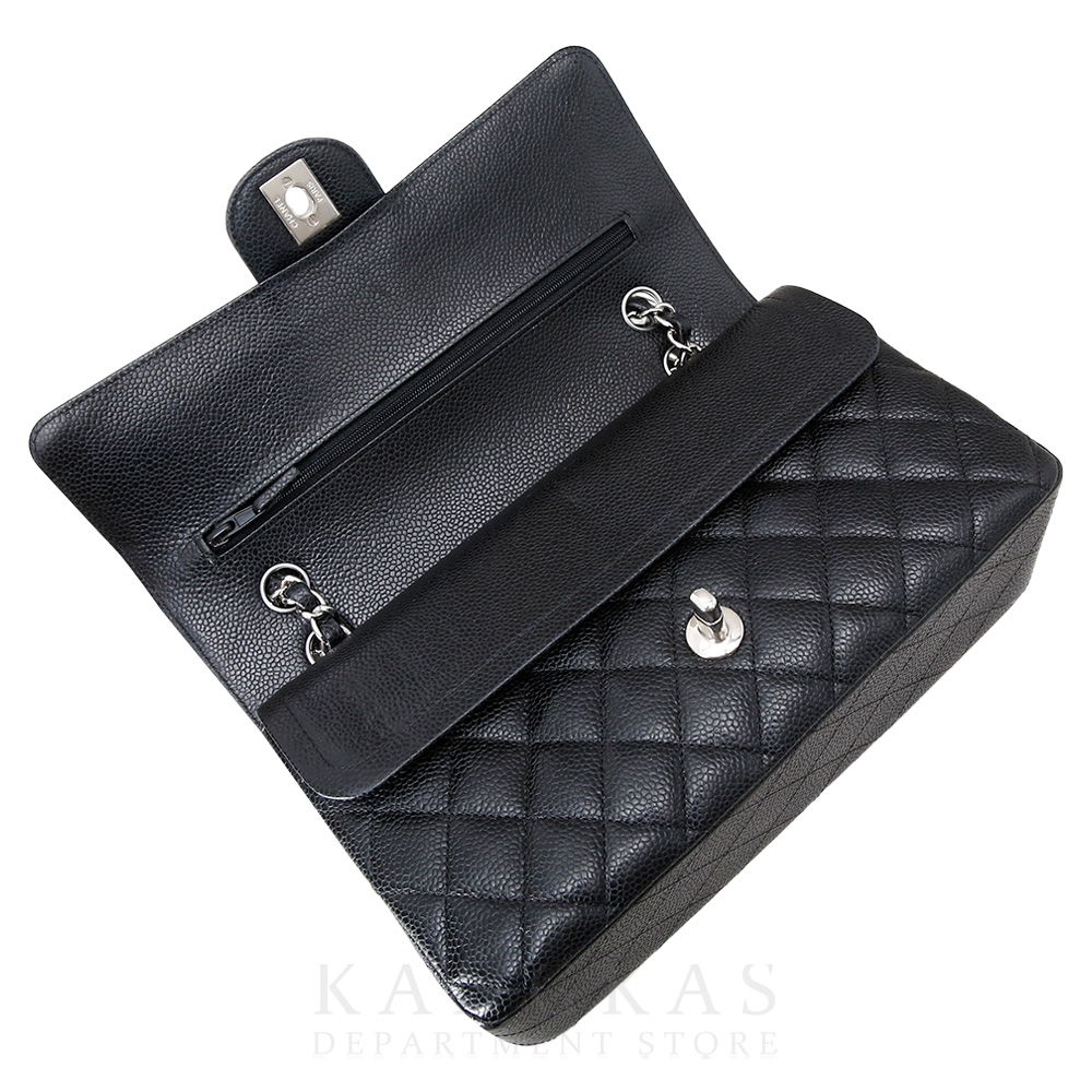 CHANEL(USED)샤넬 클래식 캐비어 미듐