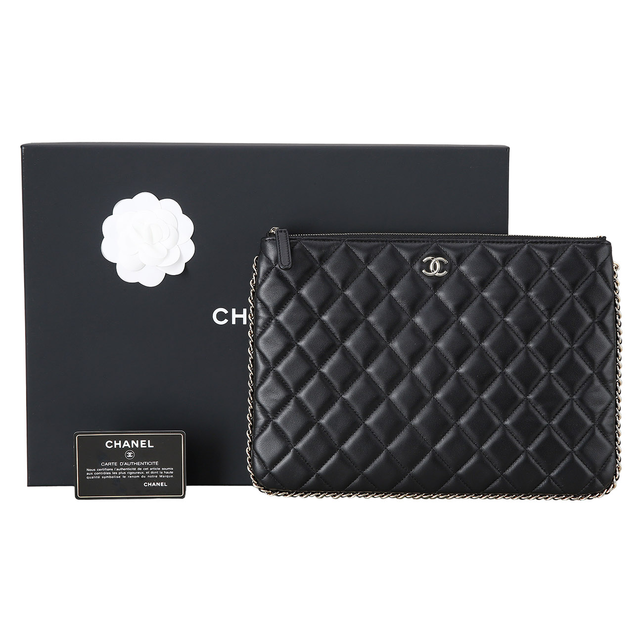 CHANEL(USED)샤넬 시즌 클러치