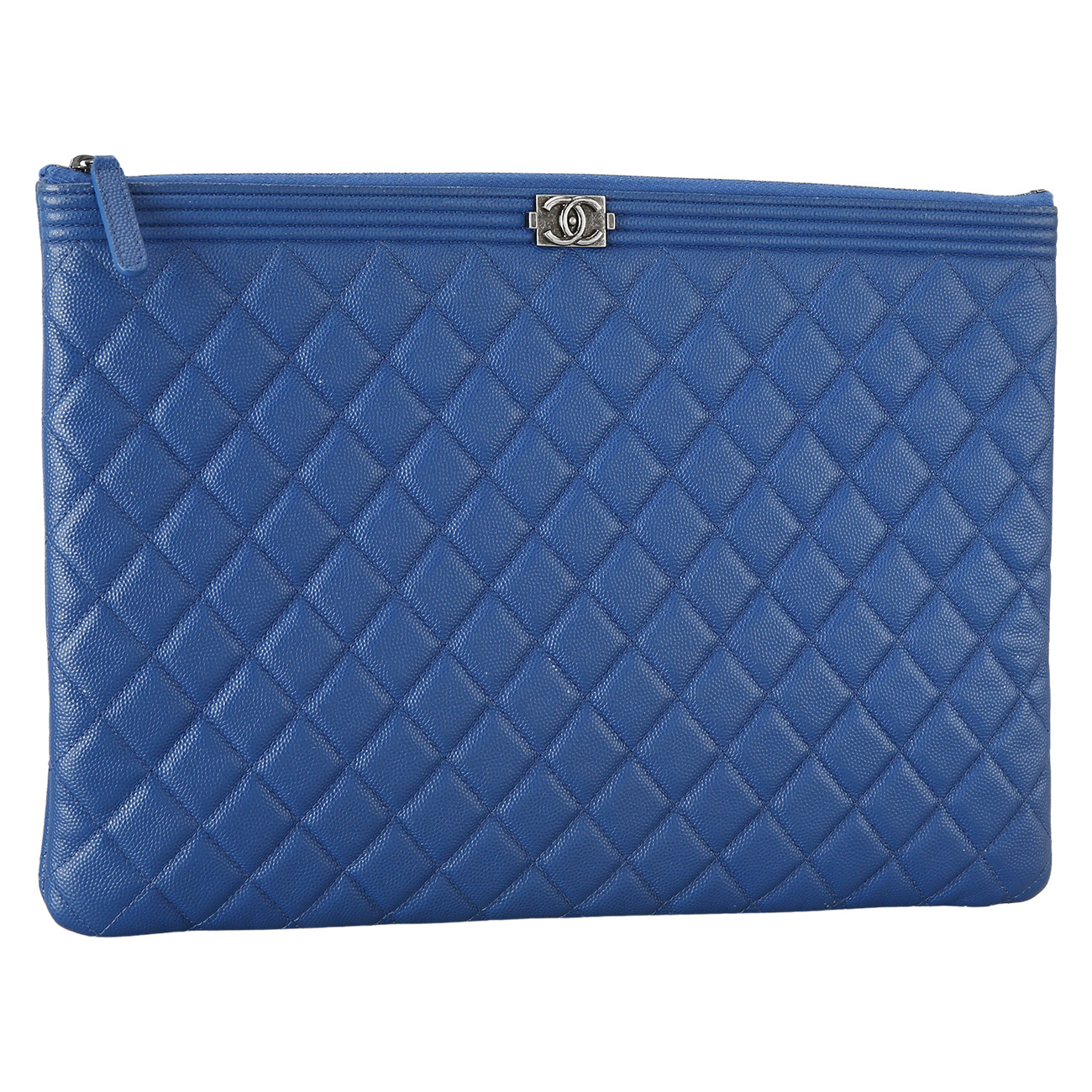 CHANEL(USED)샤넬 보이 클러치 라지