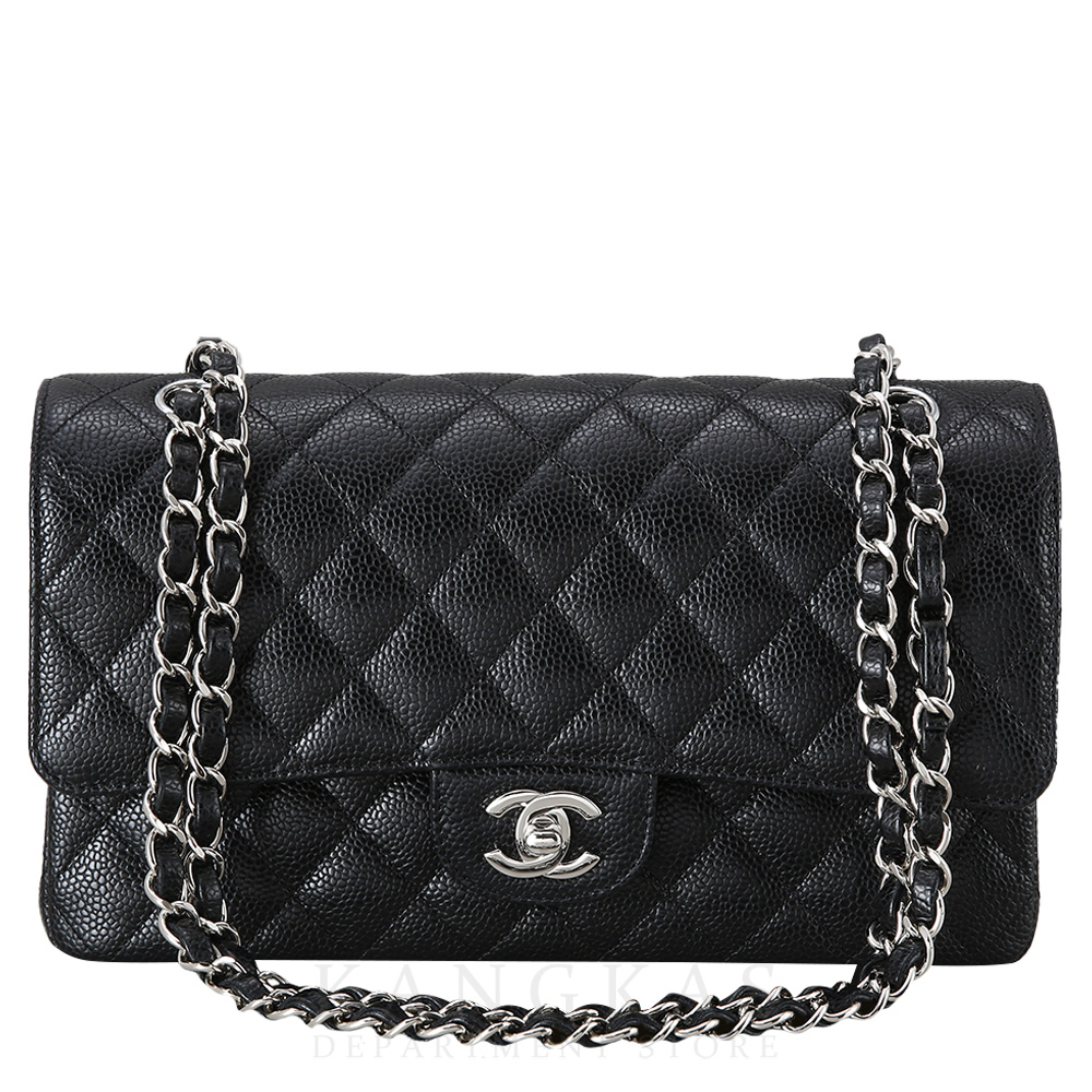 CHANEL(USED)샤넬 캐비어 클래식 미듐 플랩백