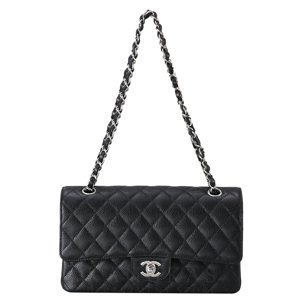 CHANEL(USED)샤넬 캐비어 클래식 미듐 플랩백