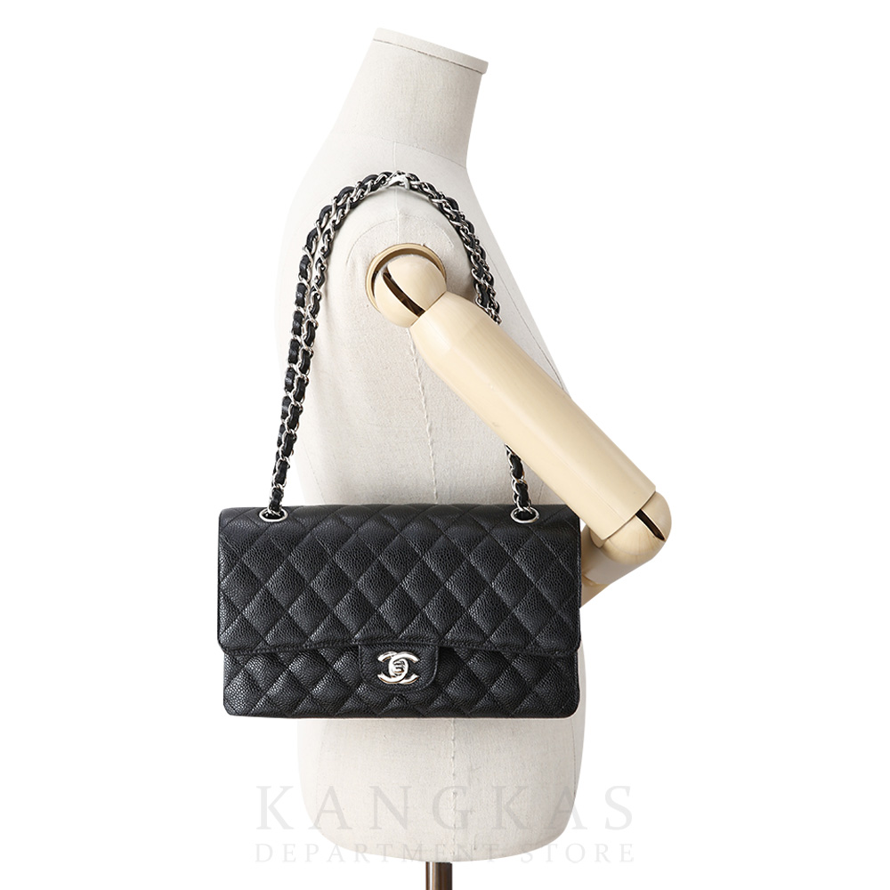 CHANEL(USED)샤넬 캐비어 클래식 미듐 플랩백