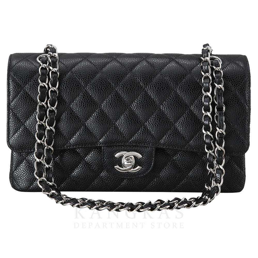 CHANEL(USED)샤넬 캐비어 클래식 미듐 플랩백