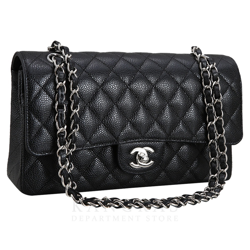 CHANEL(USED)샤넬 캐비어 클래식 미듐 플랩백
