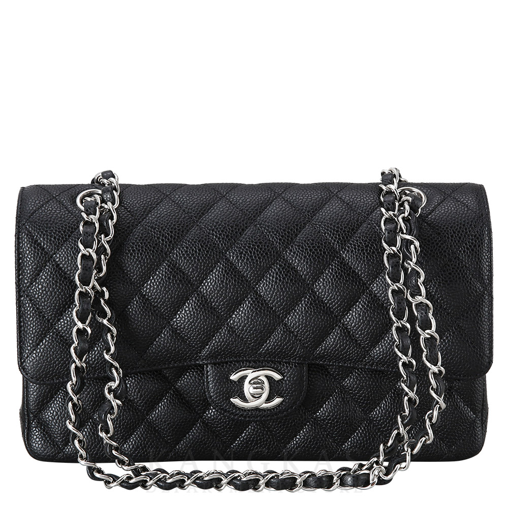 CHANEL(USED)샤넬 클래식 캐비어 미듐