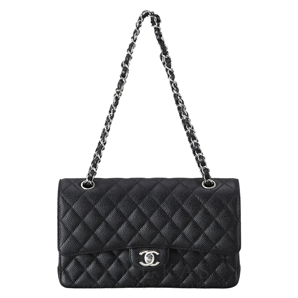 CHANEL(USED)샤넬 클래식 캐비어 미듐