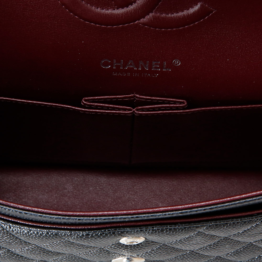 CHANEL(USED)샤넬 클래식 캐비어 미듐
