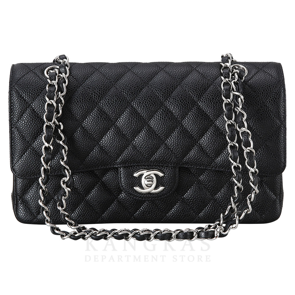 CHANEL(USED)샤넬 클래식 캐비어 미듐
