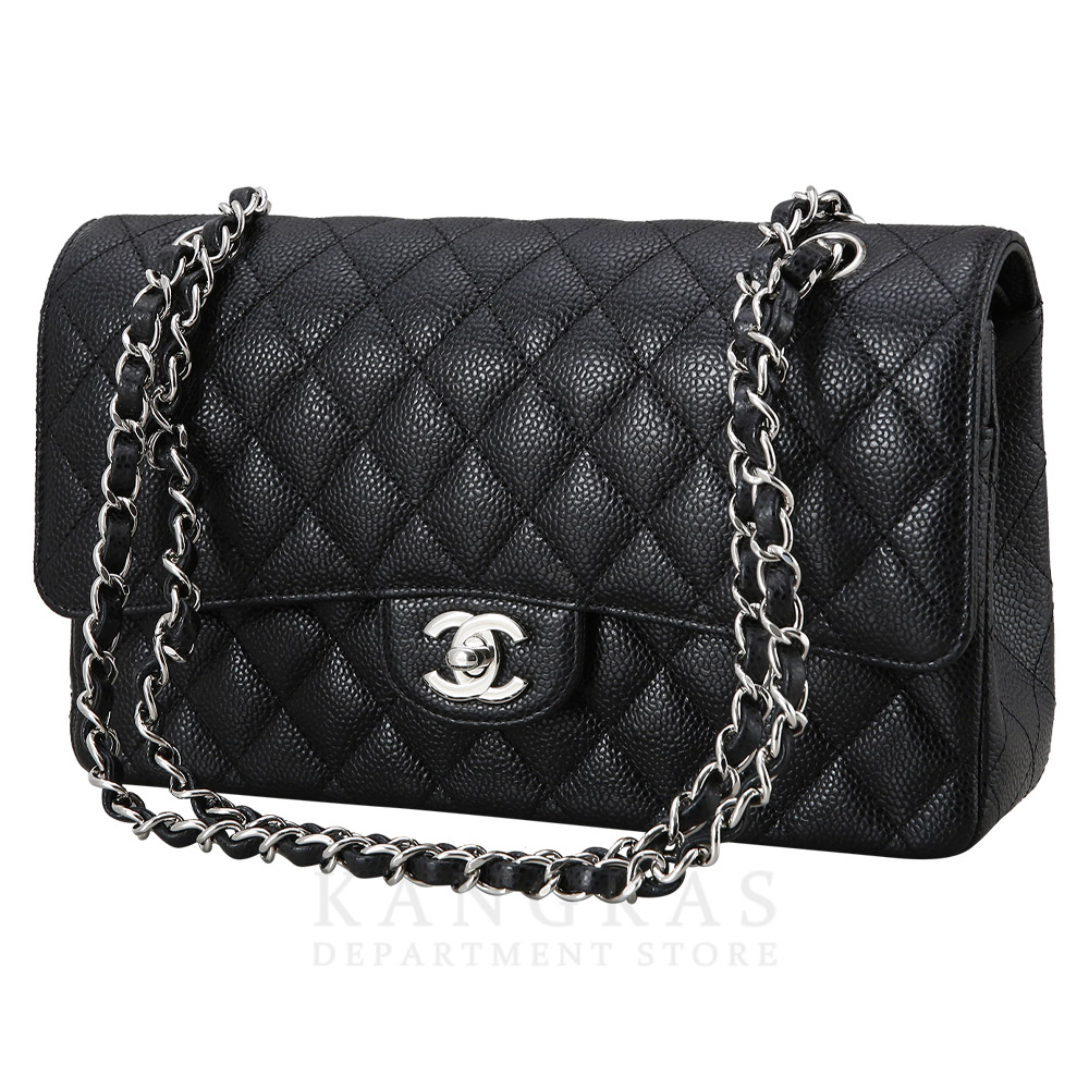 CHANEL(USED)샤넬 클래식 캐비어 미듐