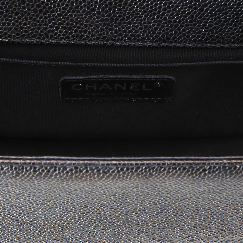 CHANEL(USED)샤넬 보이샤넬 캐비어 미듐