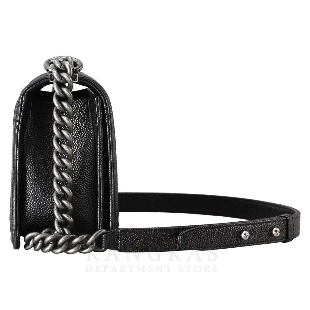 CHANEL(USED)샤넬 보이샤넬 캐비어 미듐