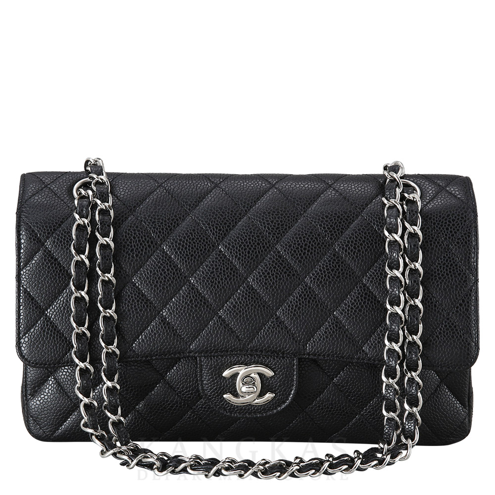 CHANEL(USED)샤넬 캐비어 클래식 미듐 플랩백
