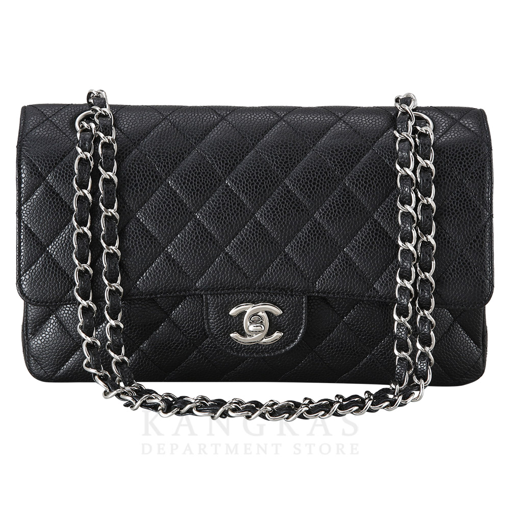CHANEL(USED)샤넬 캐비어 클래식 미듐 플랩백