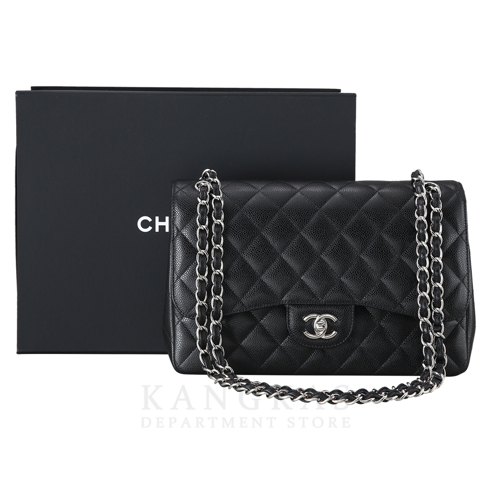 CHANEL(USED)샤넬 캐비어 클래식 라지 플랩백