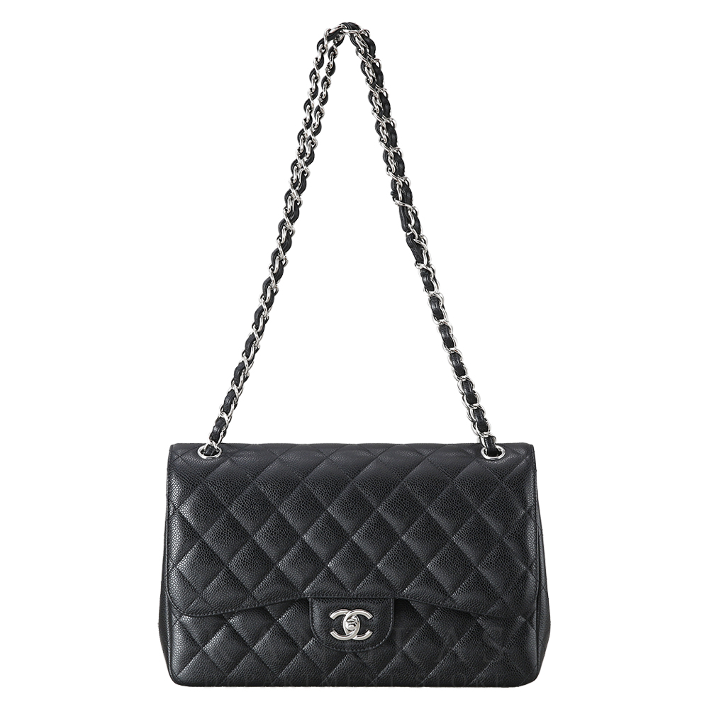 CHANEL(USED)샤넬 캐비어 클래식 라지 플랩백