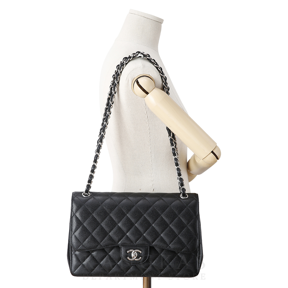 CHANEL(USED)샤넬 캐비어 클래식 라지 플랩백